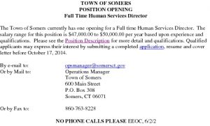 Icon of Human Services Director Job Summary